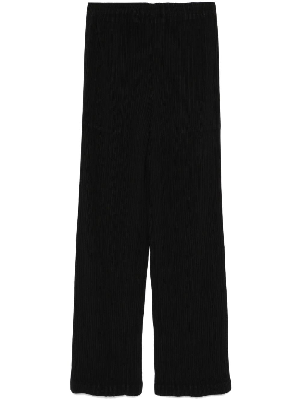 Hatching Pleats trousers - 2