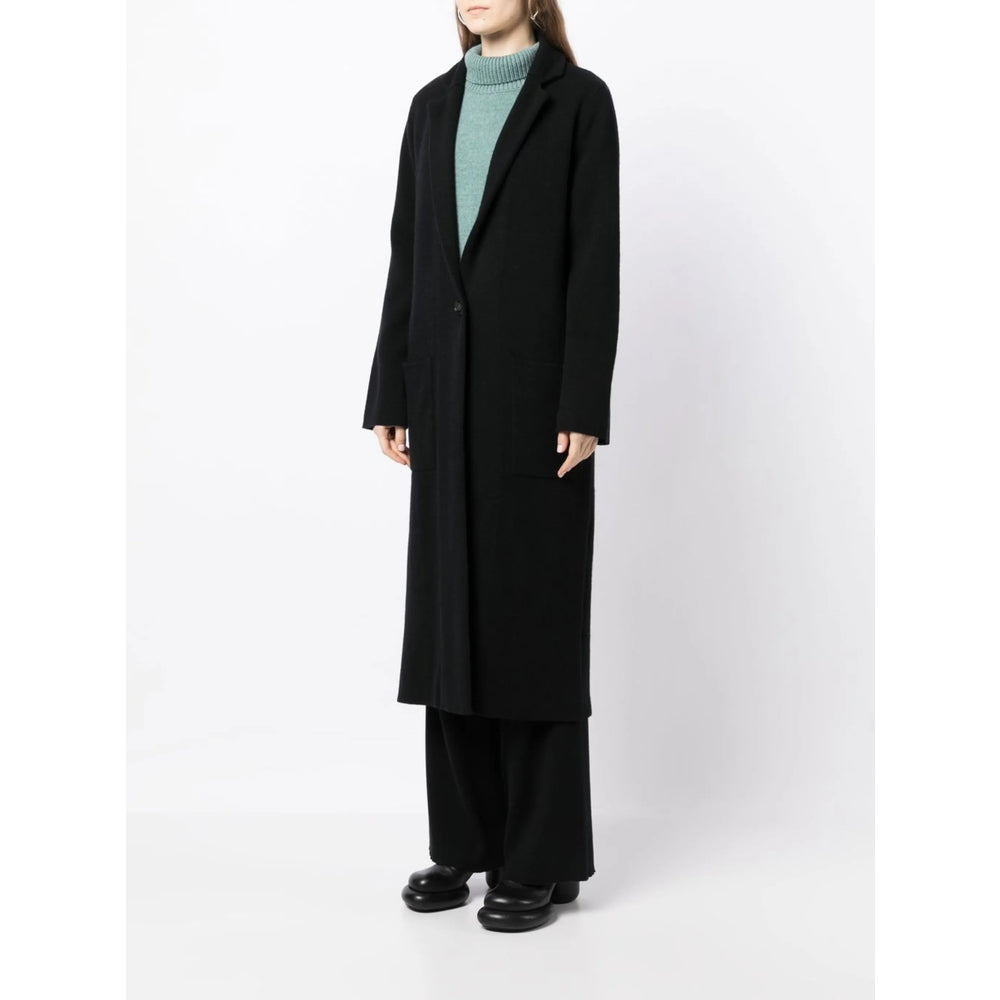 Lisa Yang Black Coats - Single Breasted Coats Women - 2
