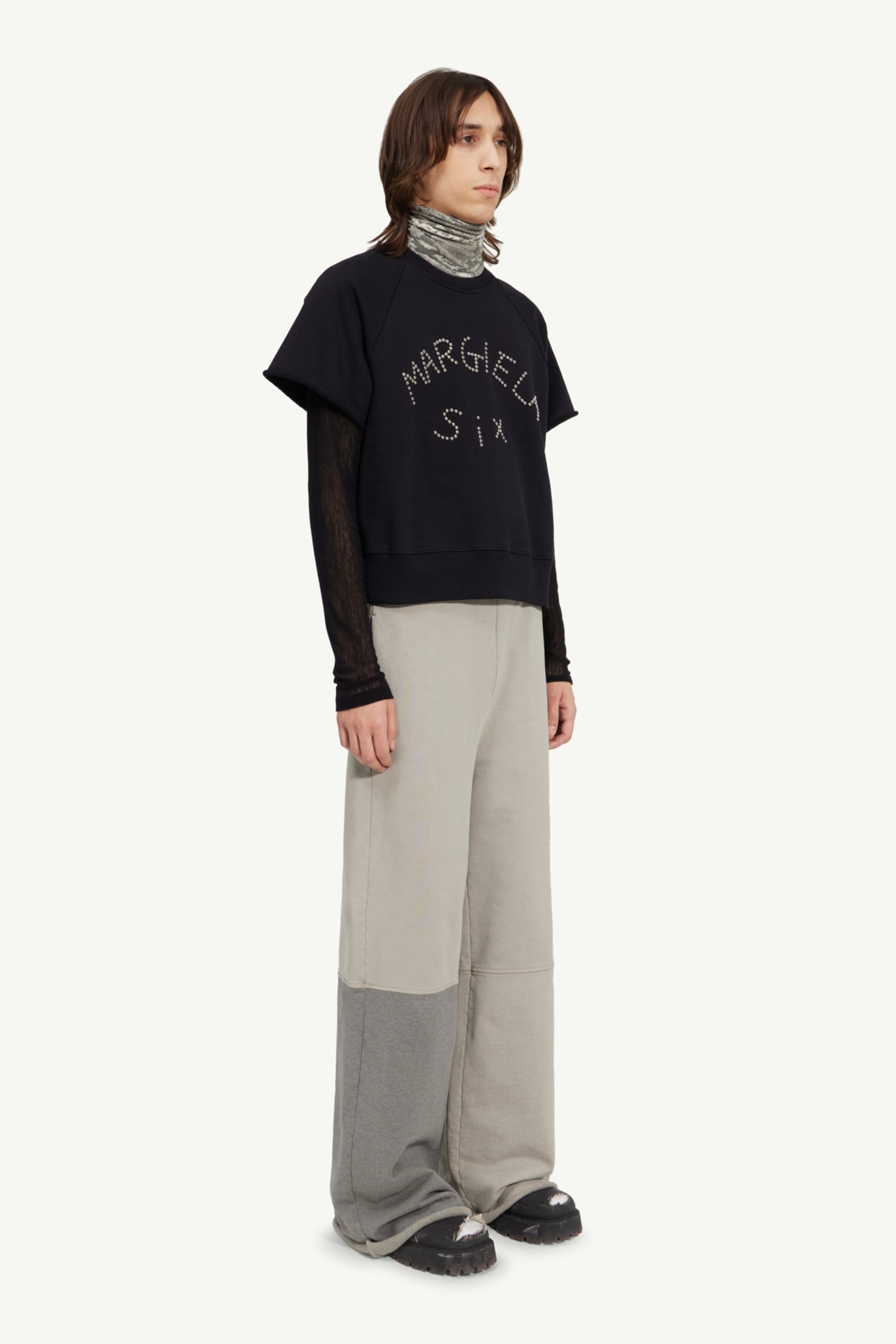 Logo short sleeve sweatshirt - 3