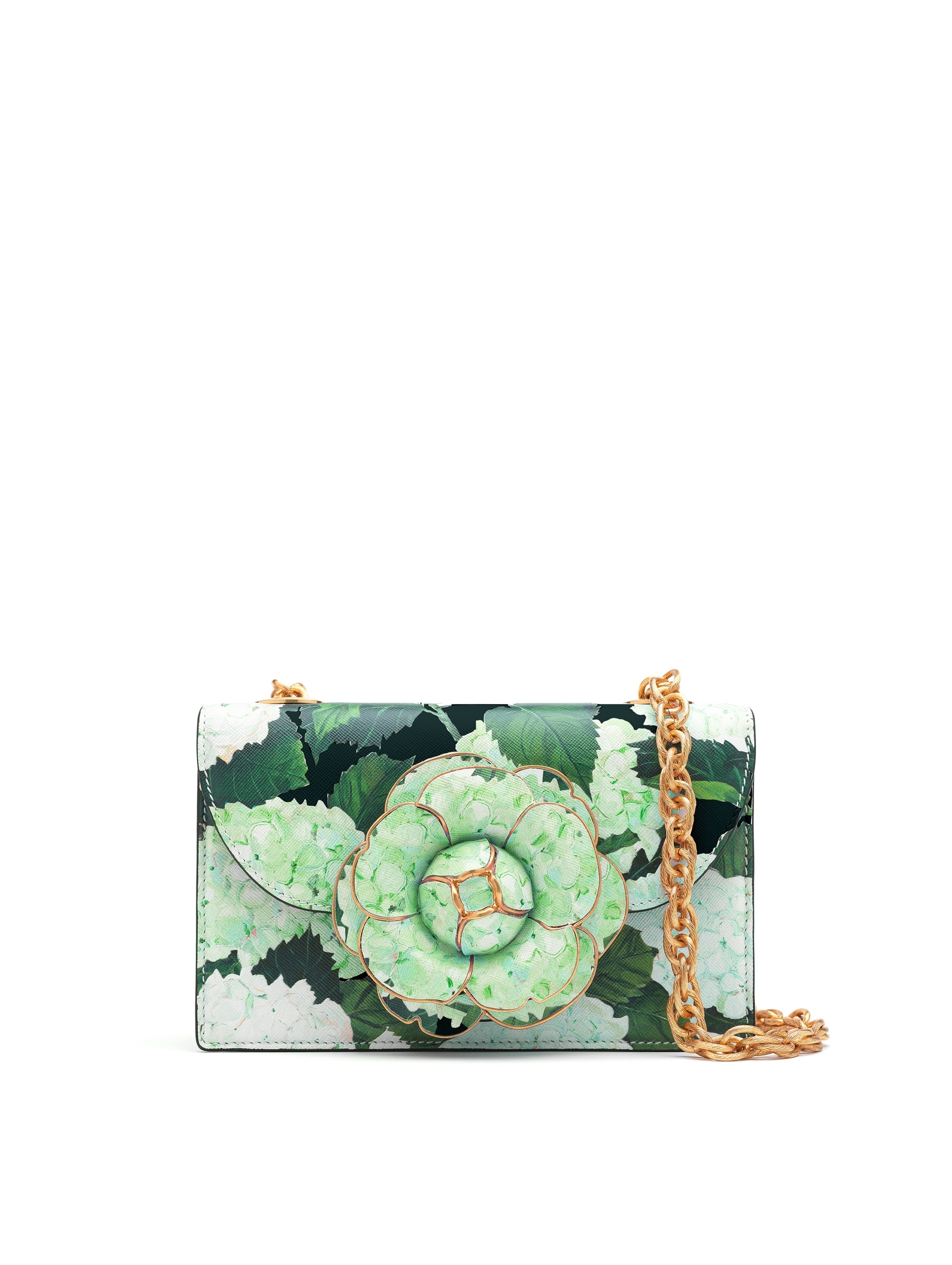 HYDRANGEA PRINTED TRO BAG - 1