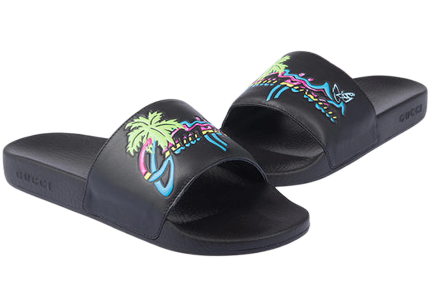 Gucci Slide Hawaii Black Multi - 5