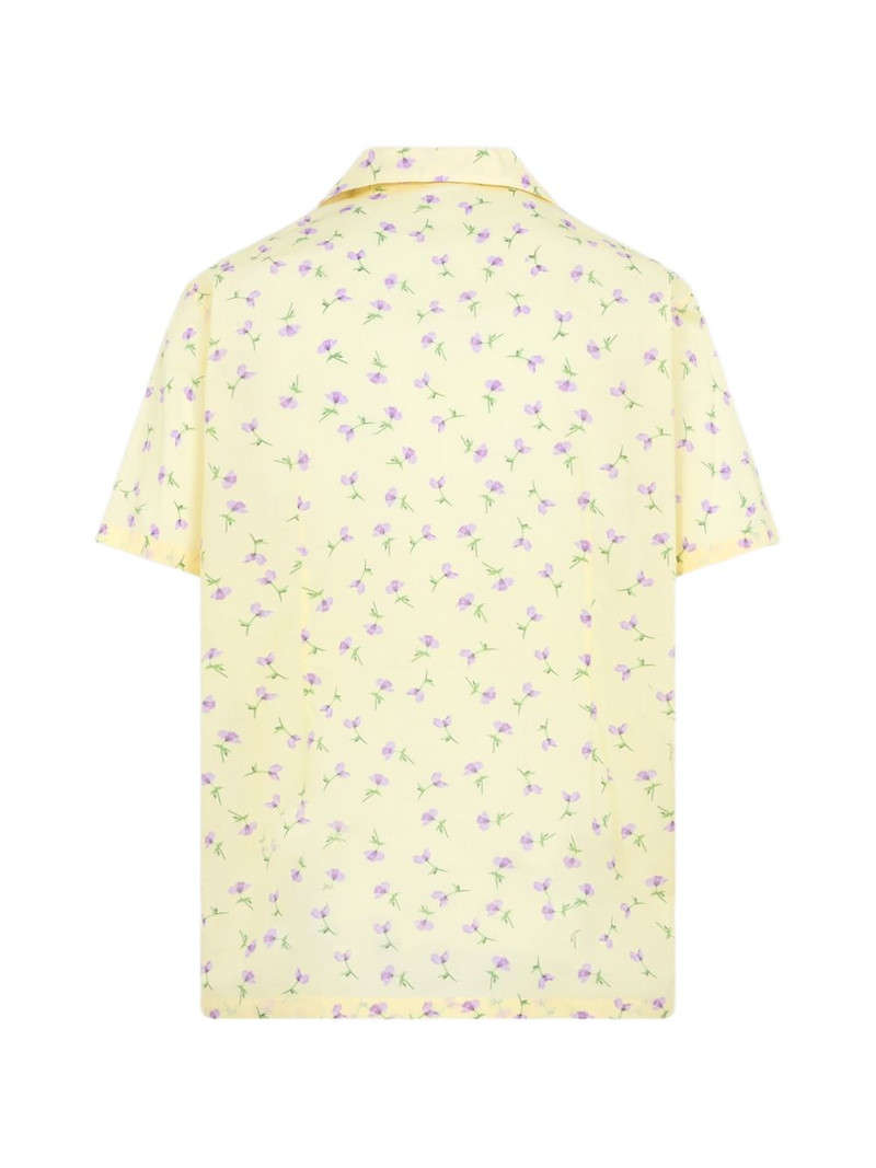 Jil Sander floral-print short-sleeve shirt outlook