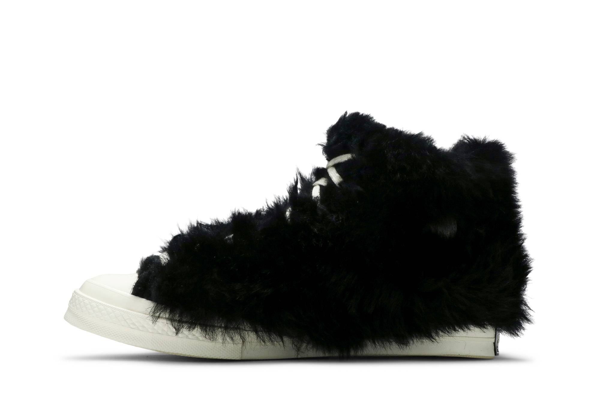 AMBUSH x Chuck 70 High 'Fuzzy - Black Egret' - 3