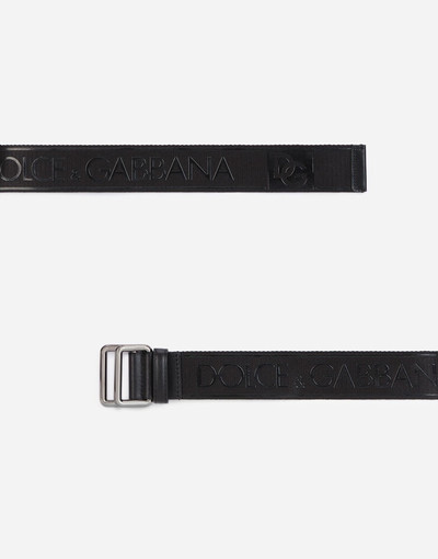 Dolce & Gabbana Branded tape belt outlook