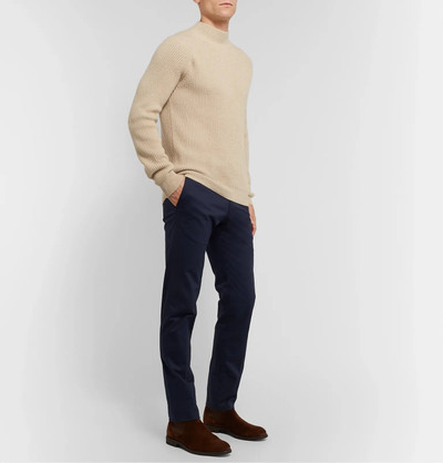 Loro Piana Ribbed Baby Cashmere Mock-Neck Sweater outlook