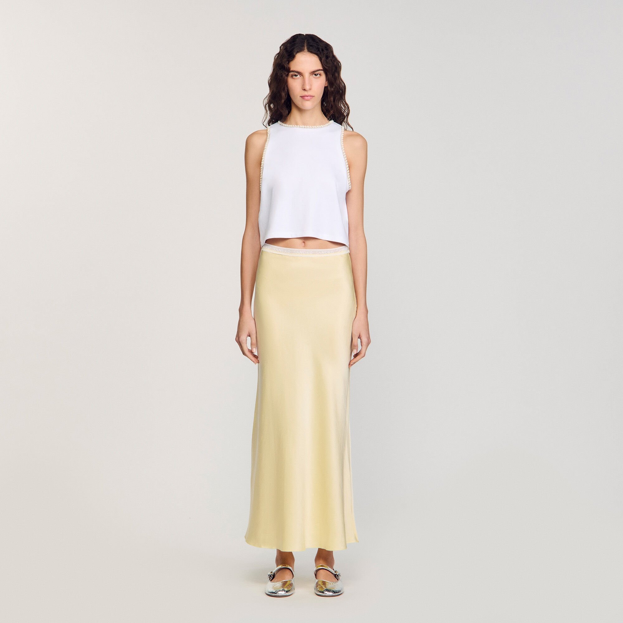 BEADED CROP TOP - 2