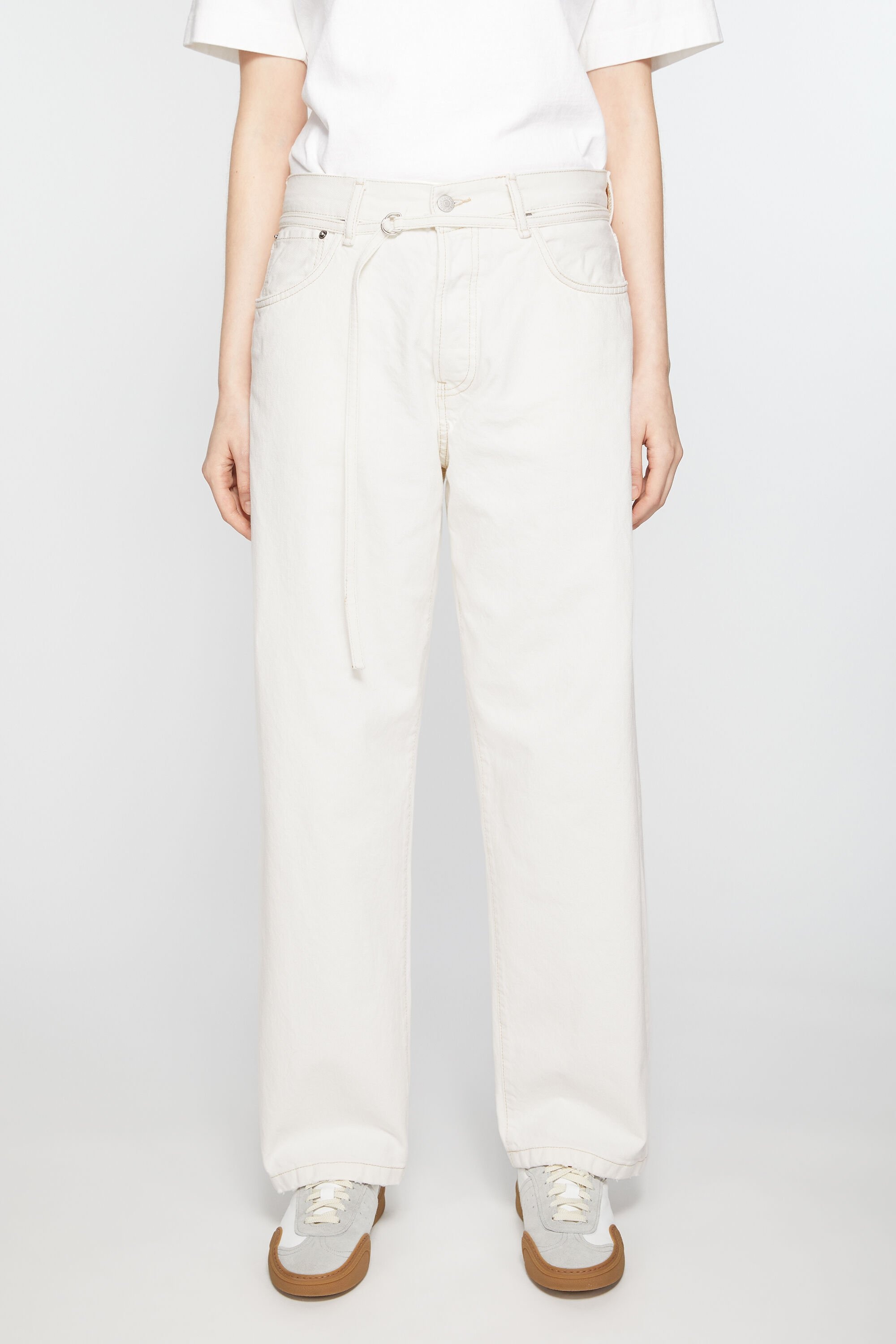 Loose fit jeans - 1991 Toj - Off white - 2