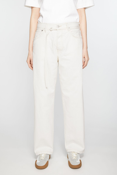 Acne Studios Loose fit jeans - 1991 Toj - Off white outlook