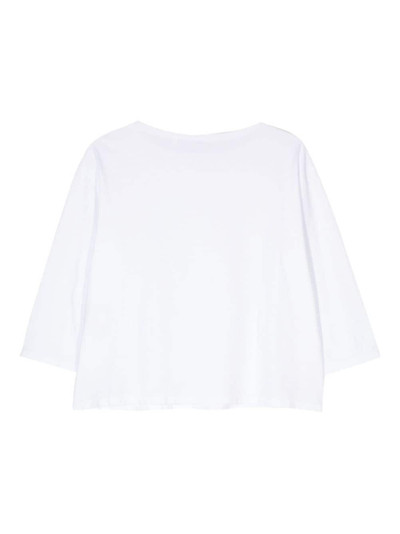 Aspesi three quarter-sleeve cotton T-shirt outlook