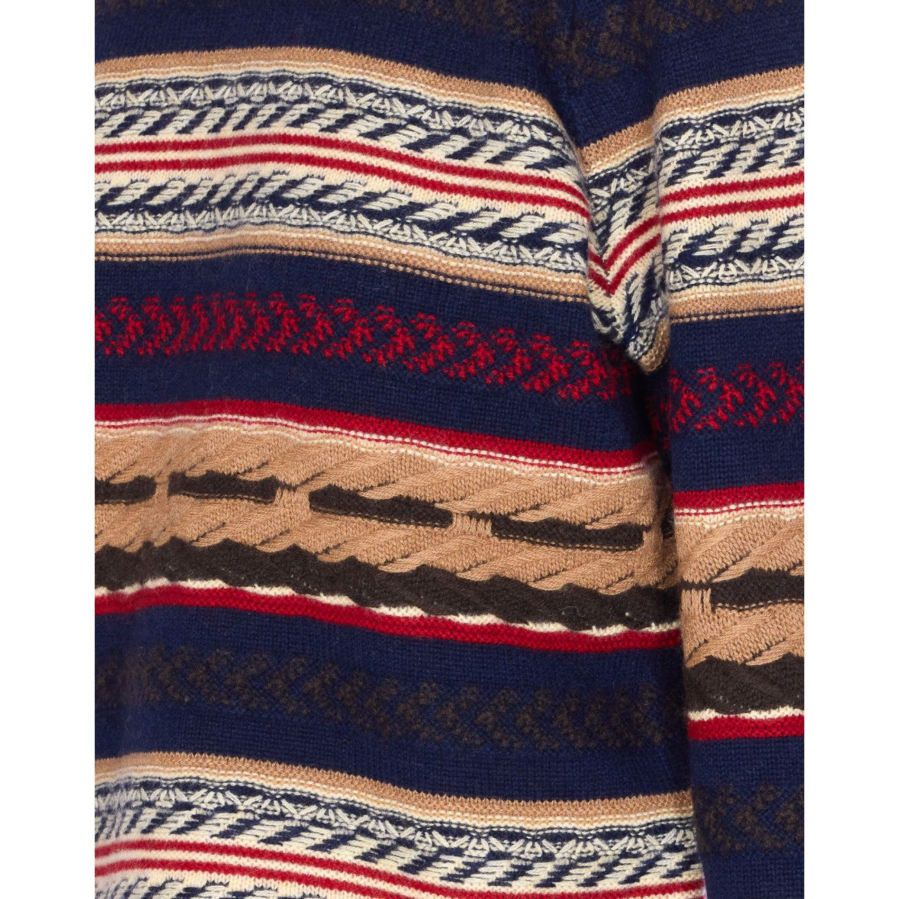 Guest In Residence Women Western Striped Sweater - 3