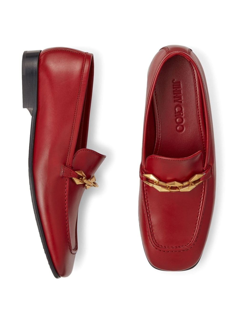 Diamond Tilda leather loafers - 4
