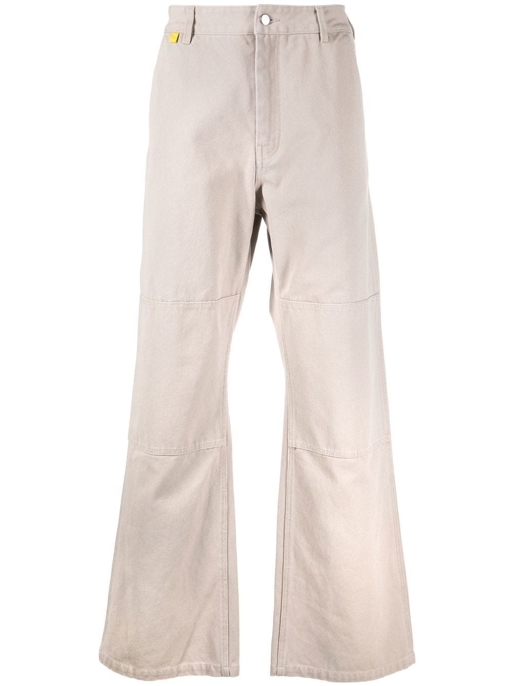 straight-leg cut trousers - 1