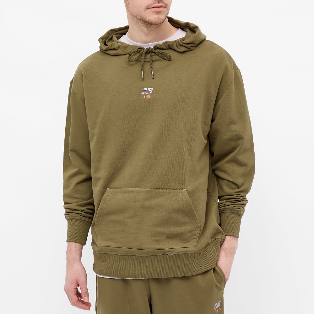 END. x New Balance Rainbow Eucalyptus Hoody - 4