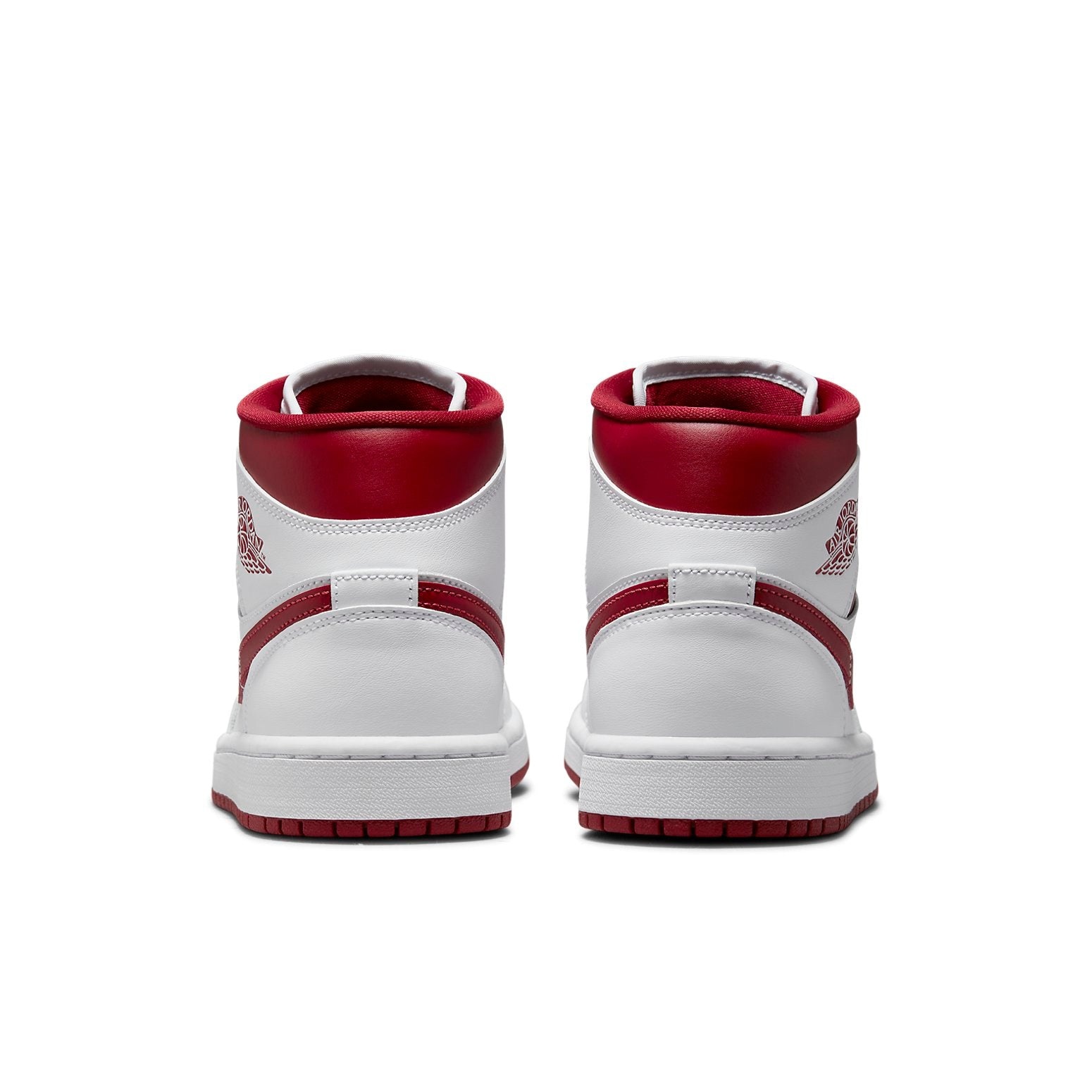 (WMNS) Air Jordan 1 Mid 'White Pomegranate' BQ6472-161 - 5