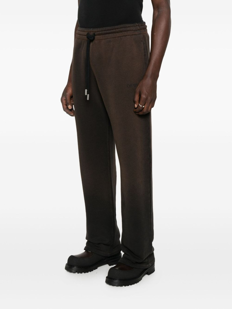 ombré-effect drawstring-waist pants 3
