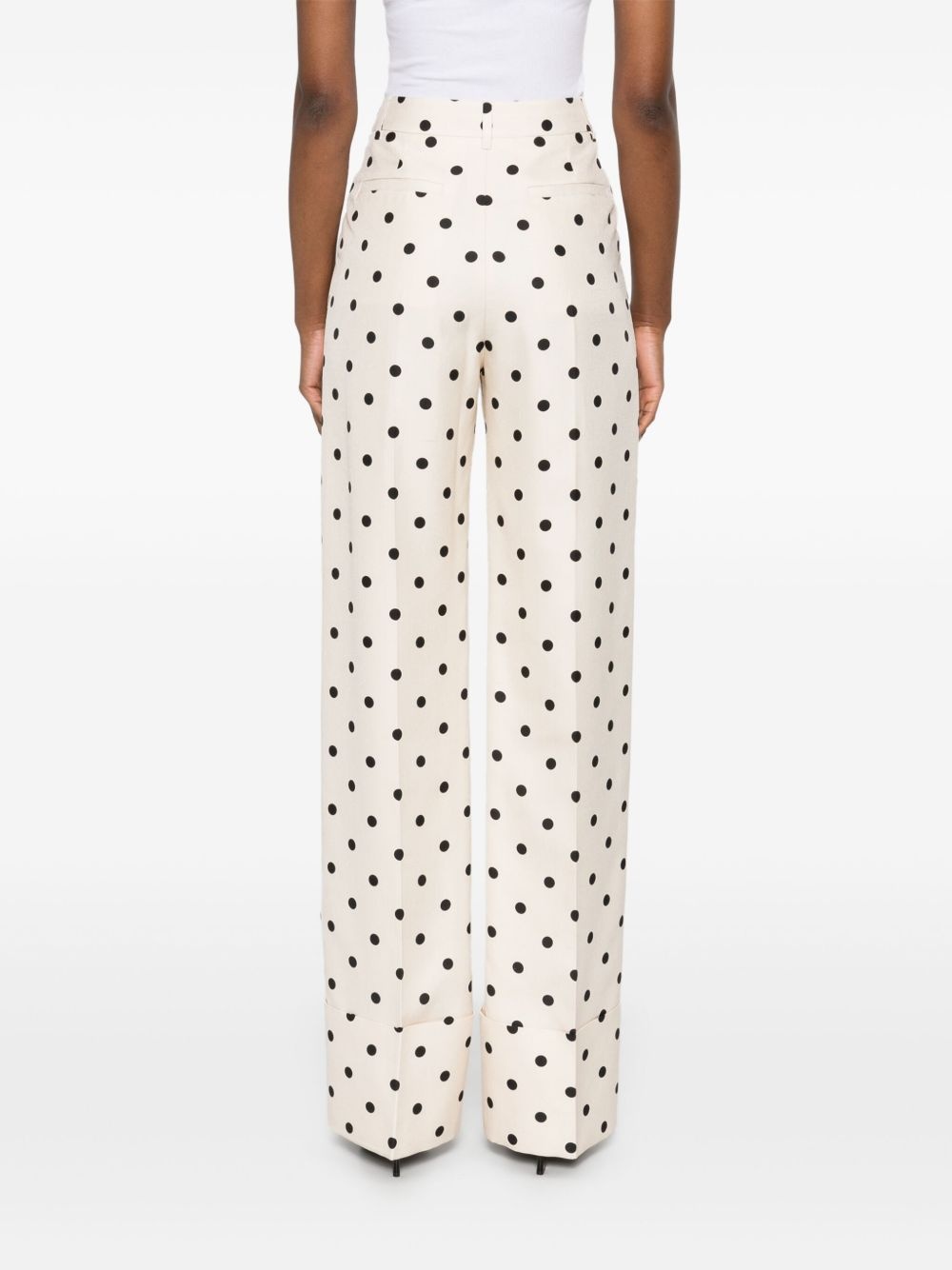 polka-dot trousers - 4