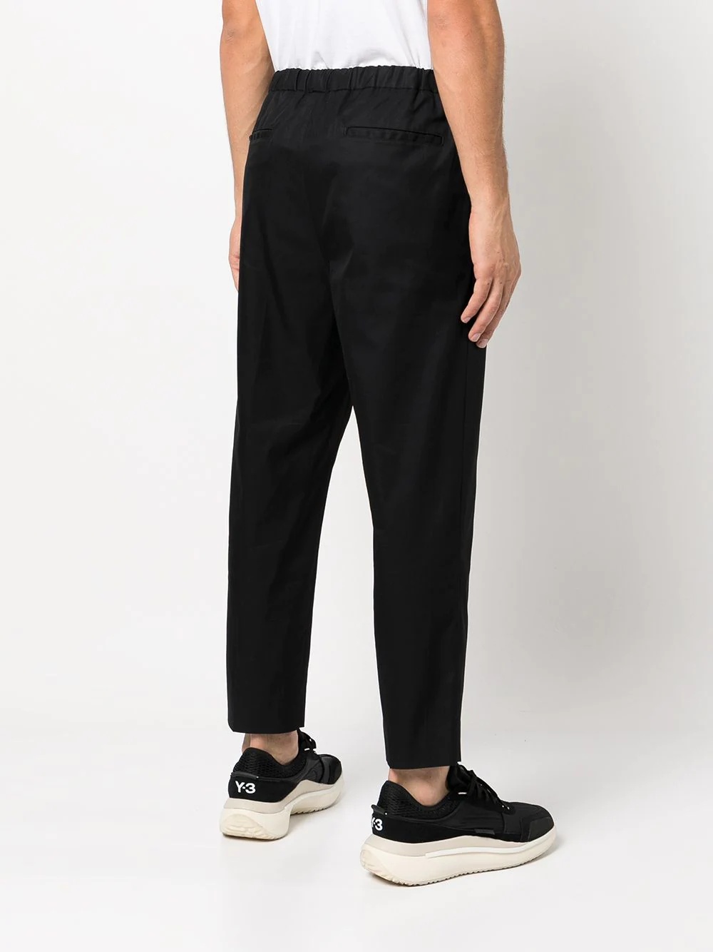 cropped Tech Trousers - 4