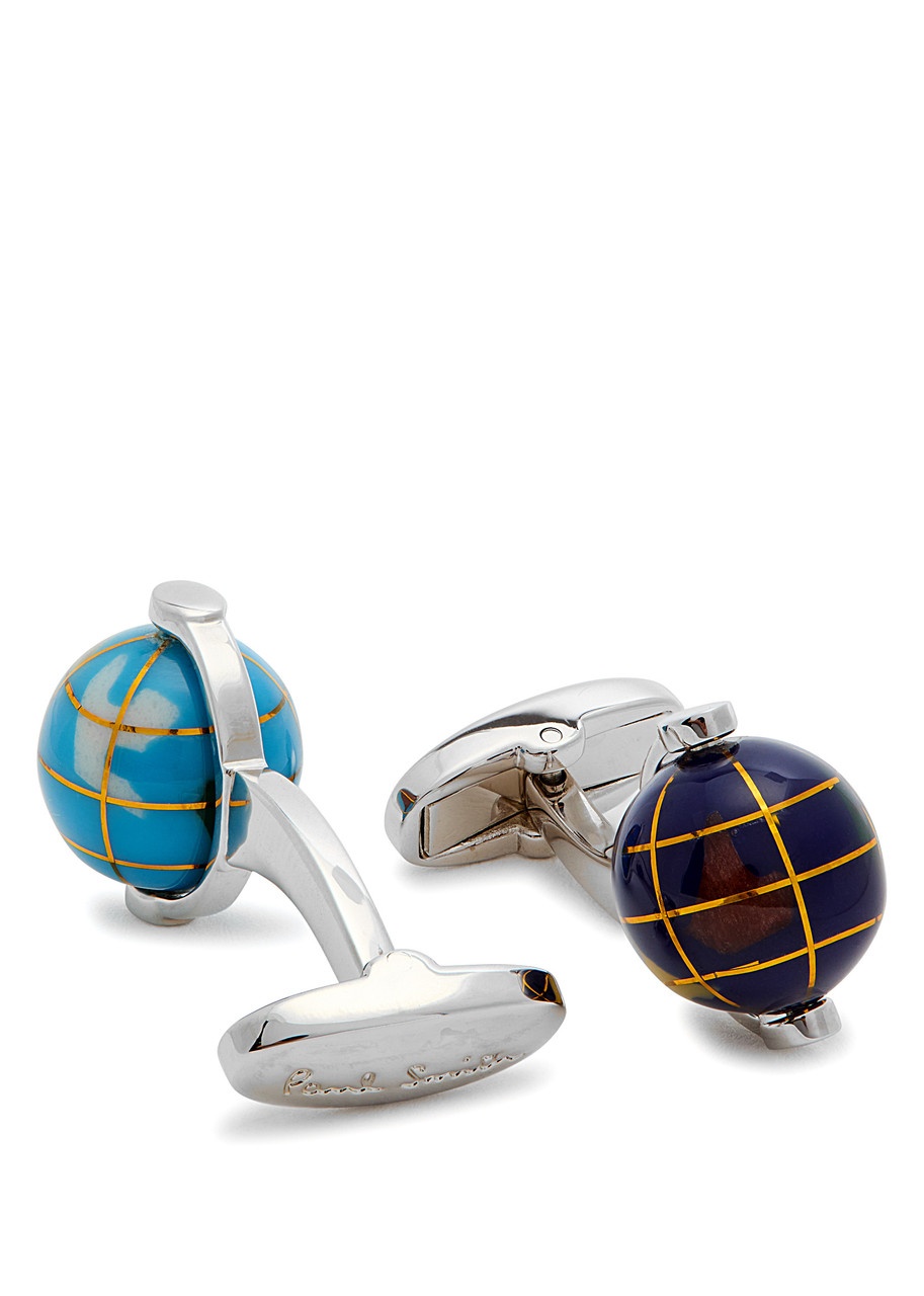 Paul Smith Globe Enamelled Cufflinks - 2