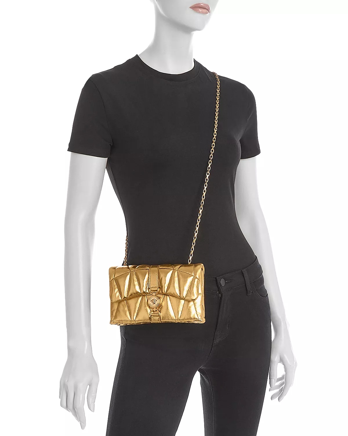 Kleio Mini Quilted Leather Shoulder Bag - 2