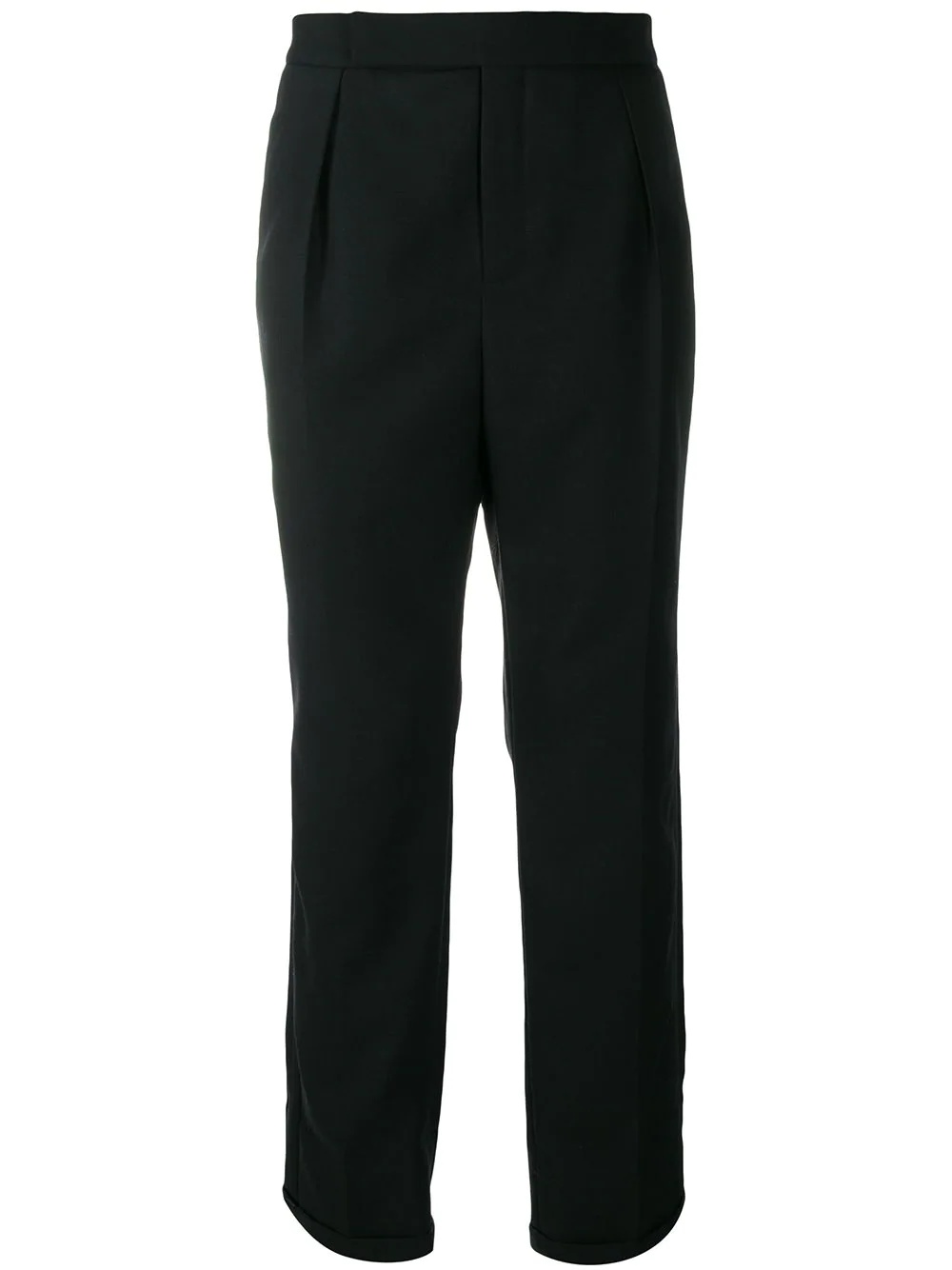 tailored cropped trousers - 1