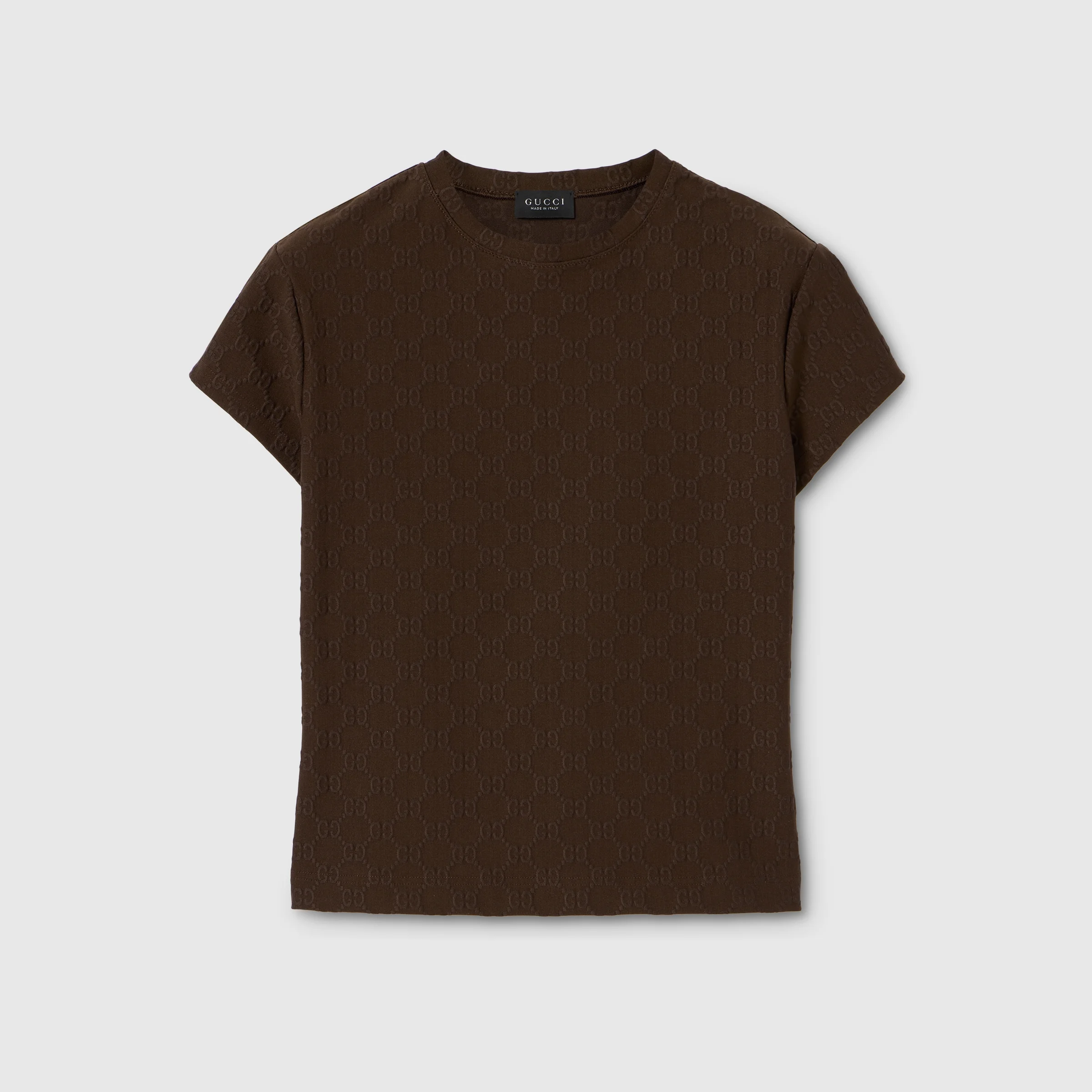GG jersey jacquard T-shirt - 1