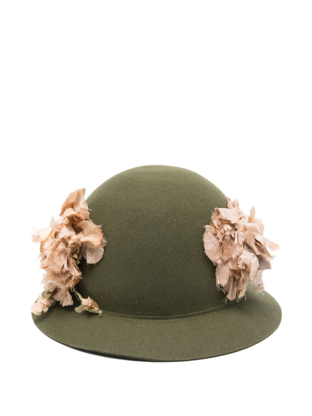 floral-detailing fedora - 2