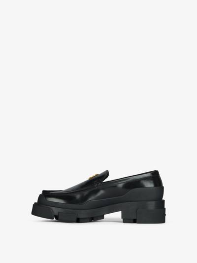 Givenchy TERRA LOAFER IN BRUSHED LEATHER outlook