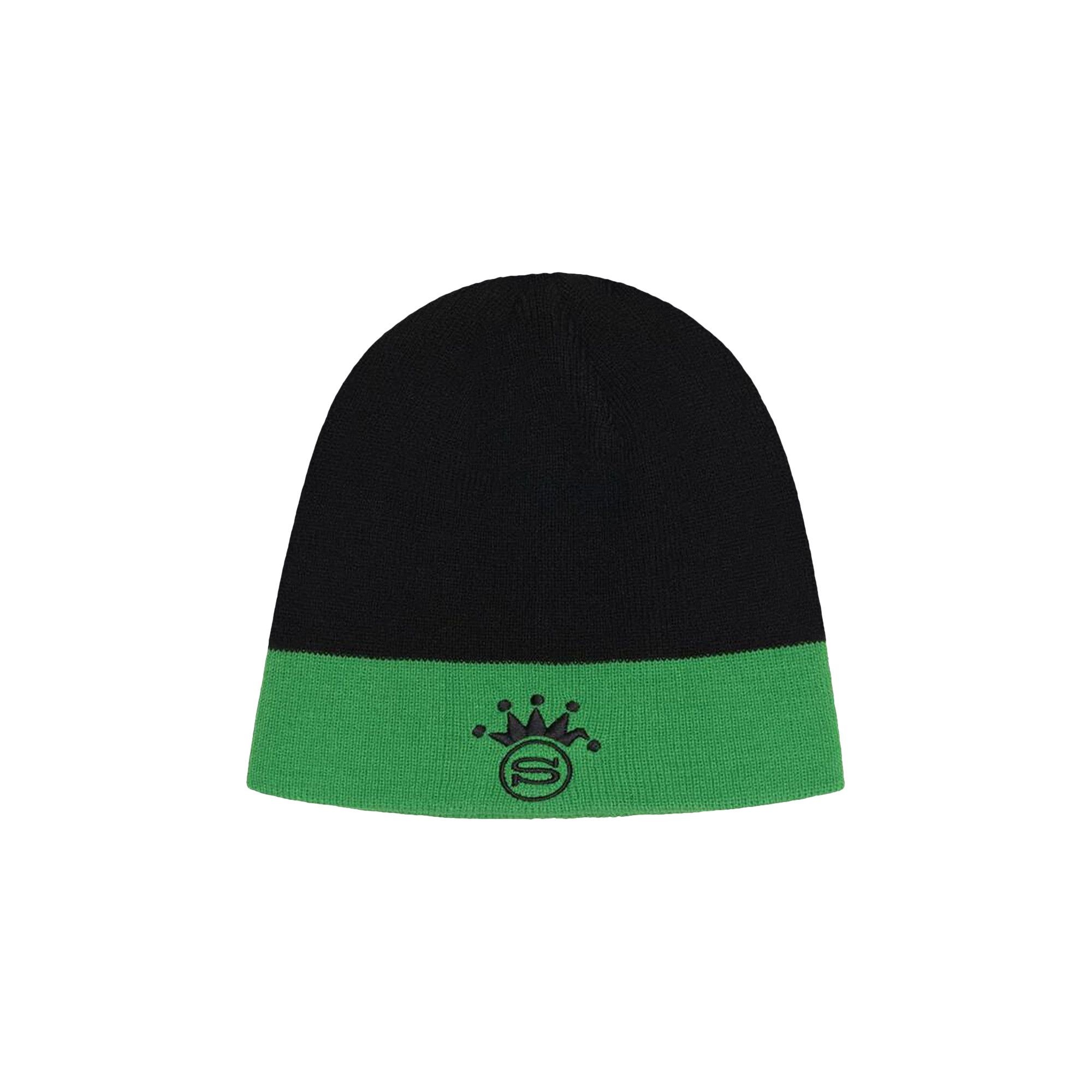 Stussy S Crown Jacquard Skullcap 'Black' - 1