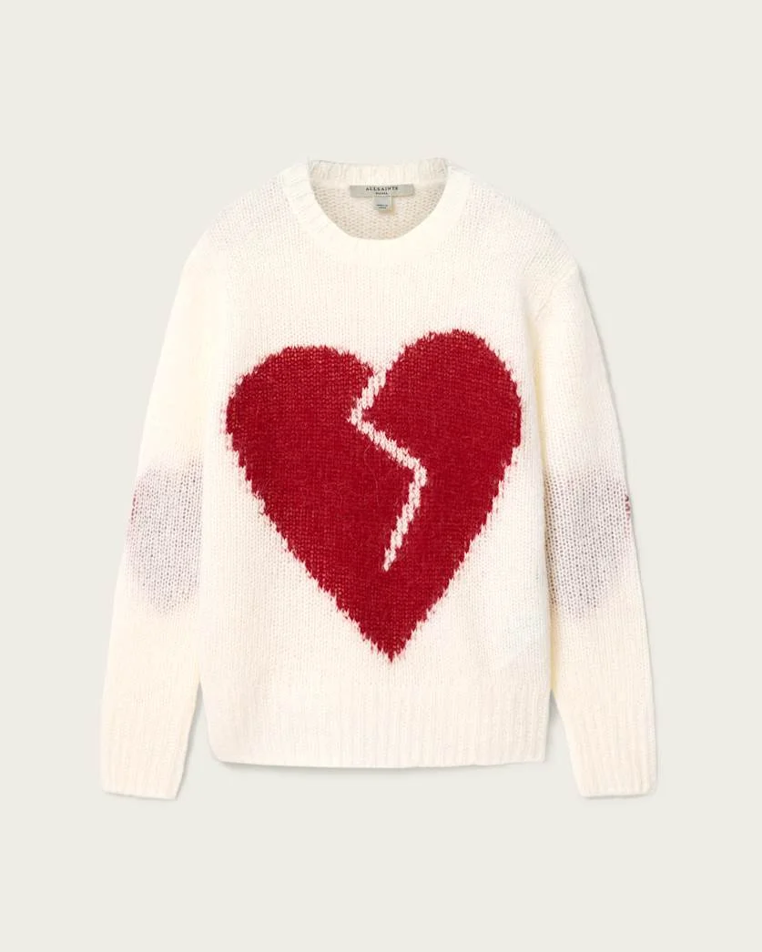 LUVHEART CREW NECK SWEATER - 1