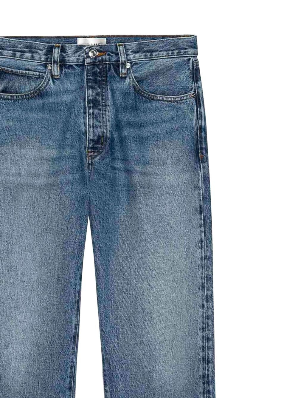 faded-effect jeans - 2