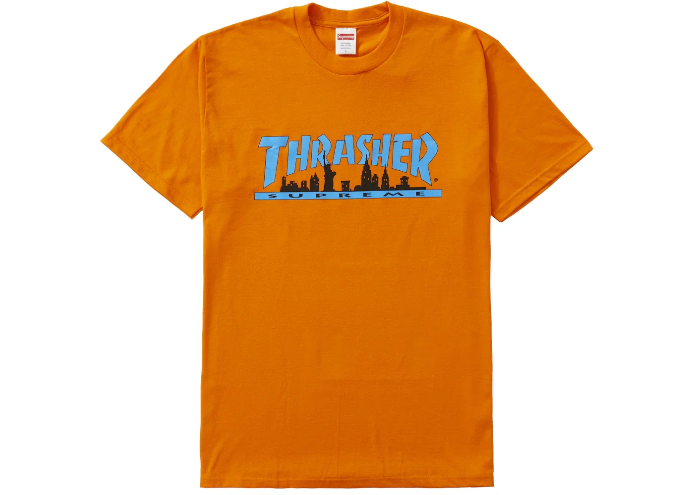 Supreme Thrasher Skyline Tee Orange - 1