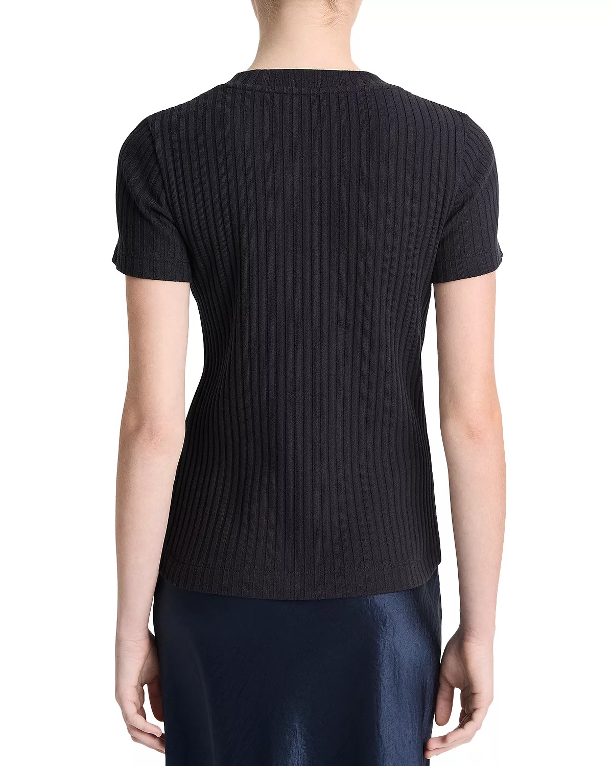 Ribbed Crewneck Tee - 3