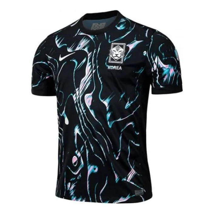 Nike South Korea 2024-25 South Korea Stadium Away Jersey 'Black' FJ4281-010 - 1