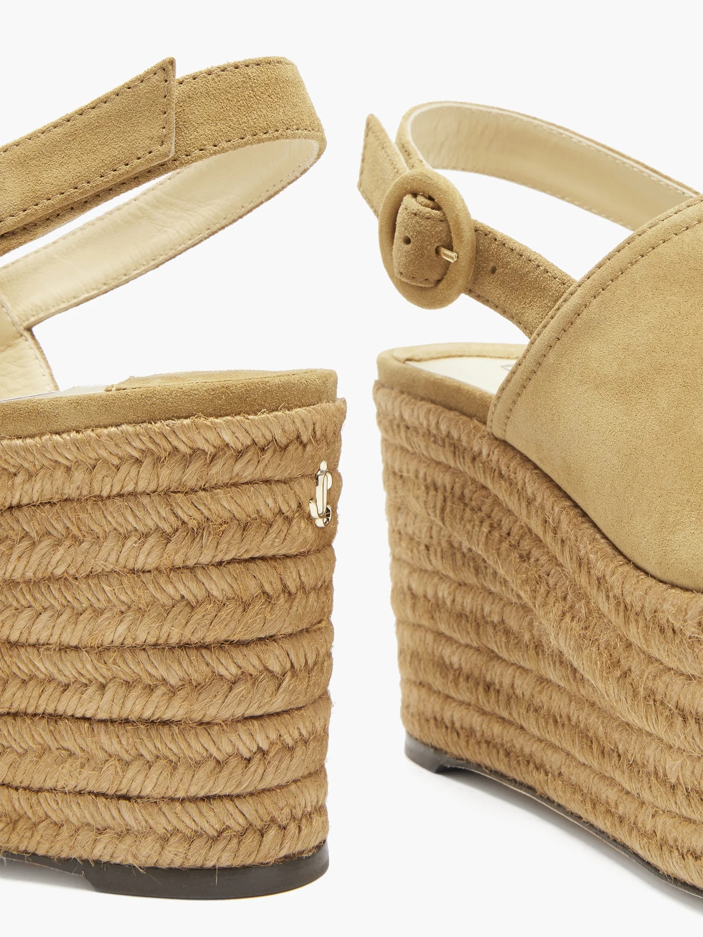 Deya suede platform sandals - 6