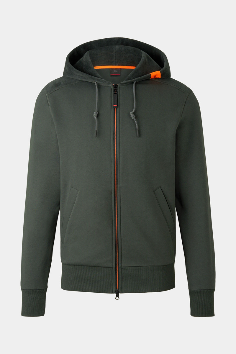 Kano Sweatshirt jacket in Dark green 1