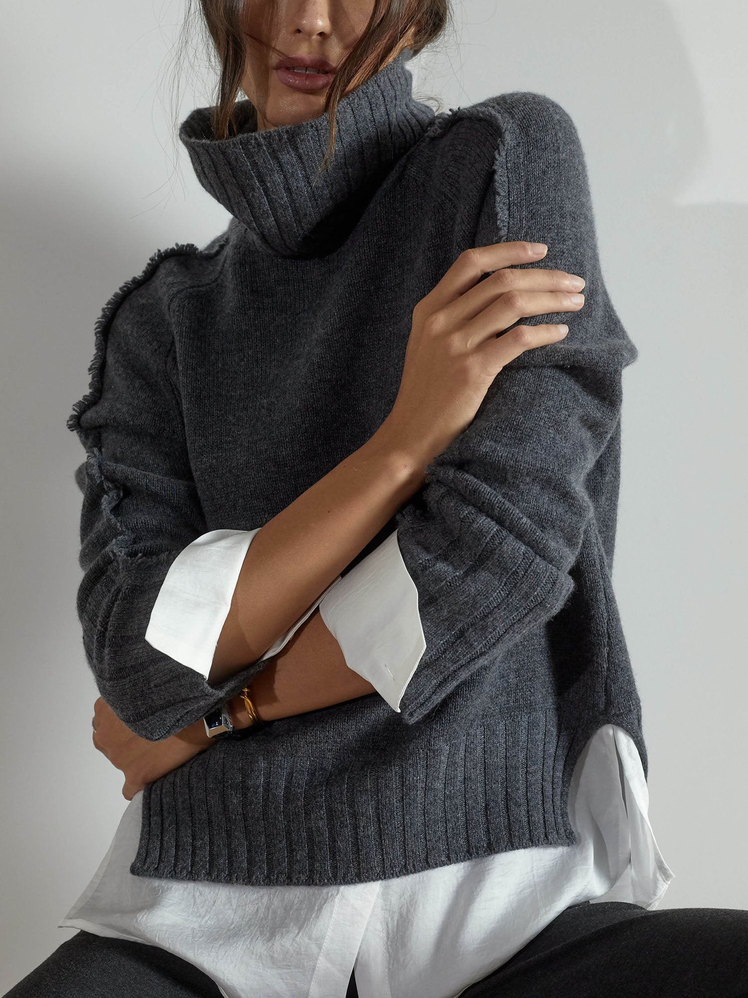 The Jolie Fringe Layered Looker - 3