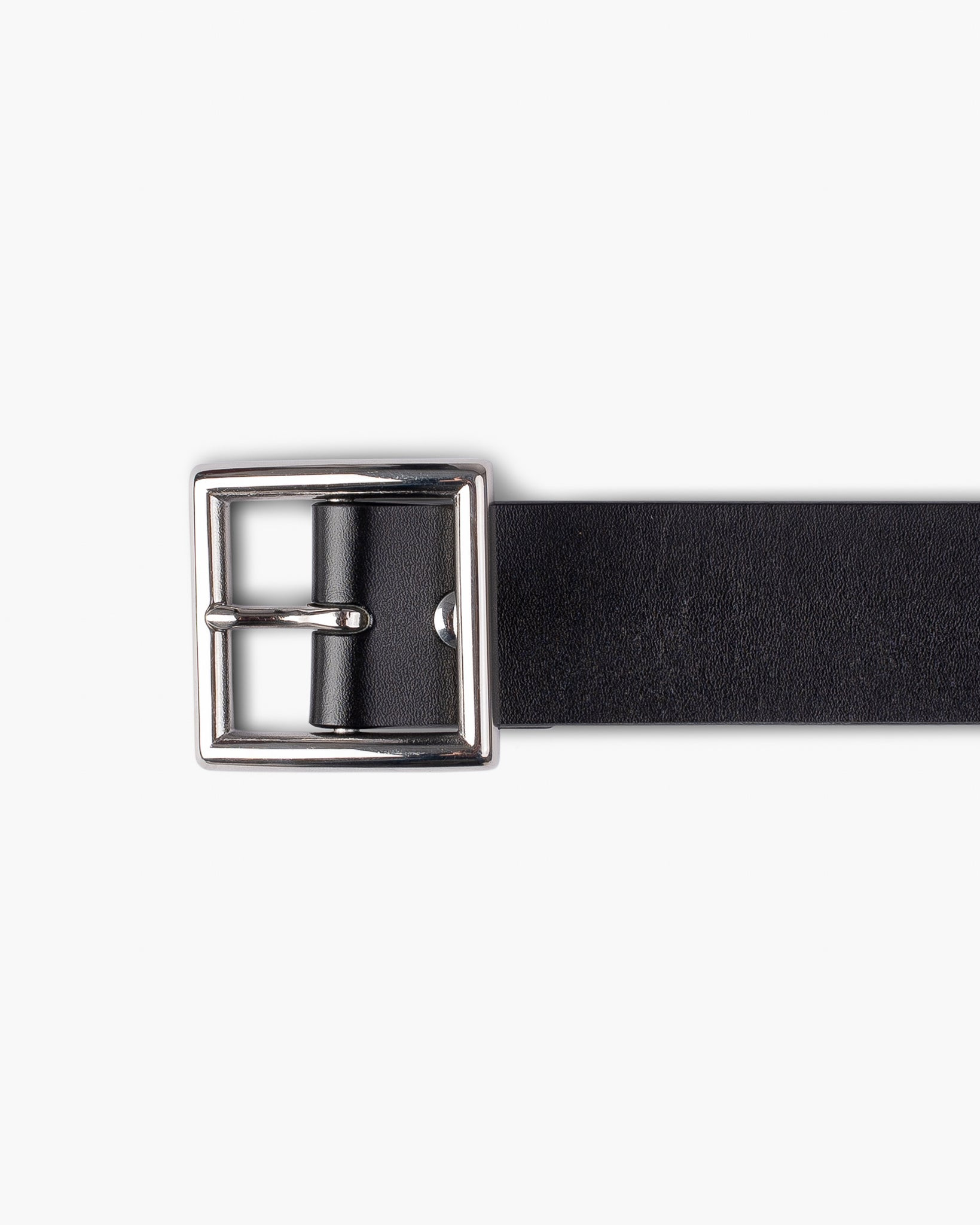 OGL-BELT-FULL-VTG-BLK OGL Vintage Buckle Leather Belt - Black - 7