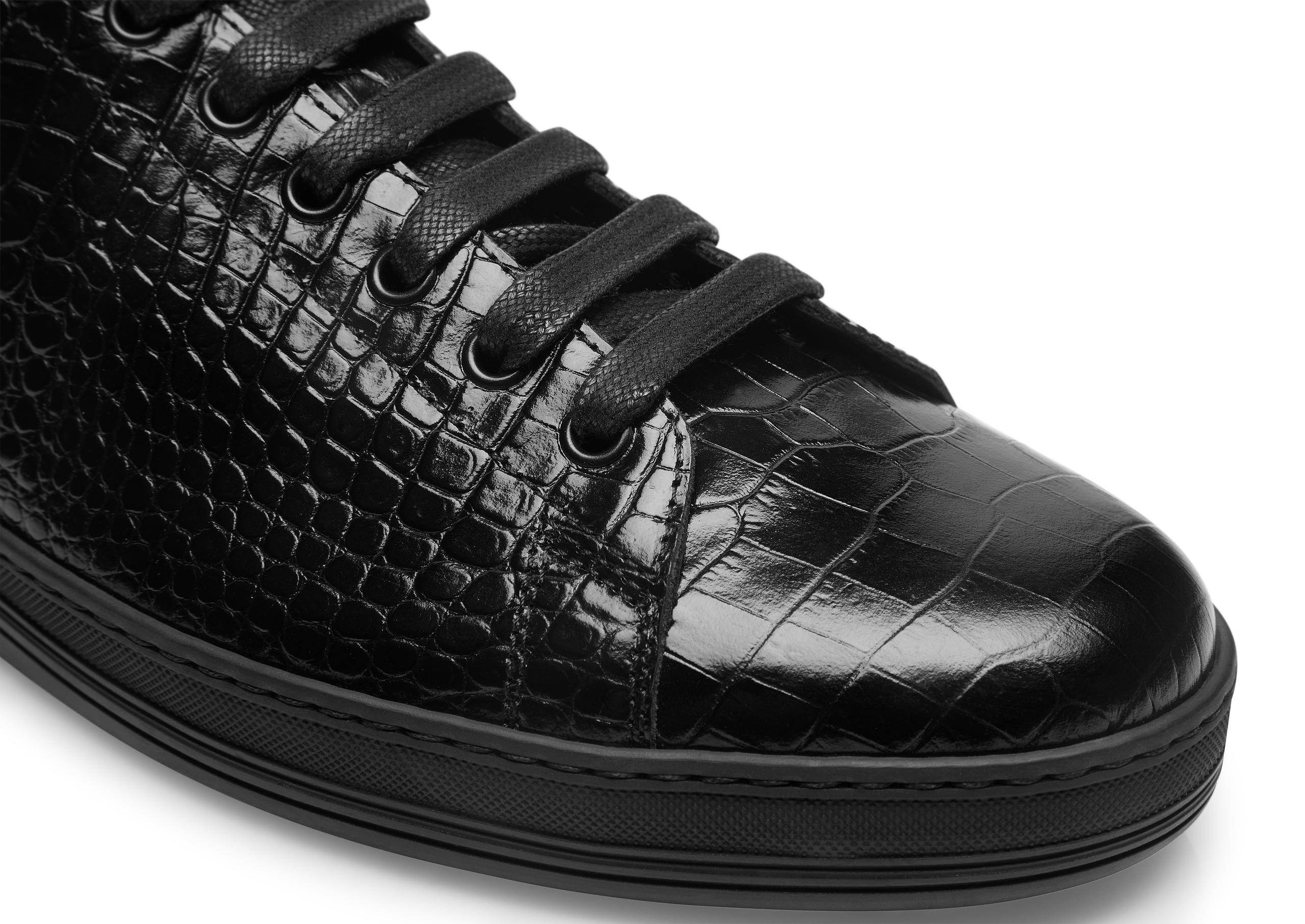 PRINTED ALLIGATOR WARWICK SNEAKER - 5