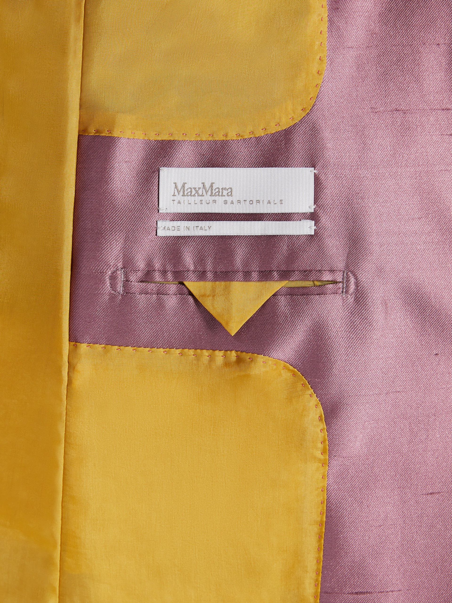 MALAGA Blazer in silk shantung and cotton - 5