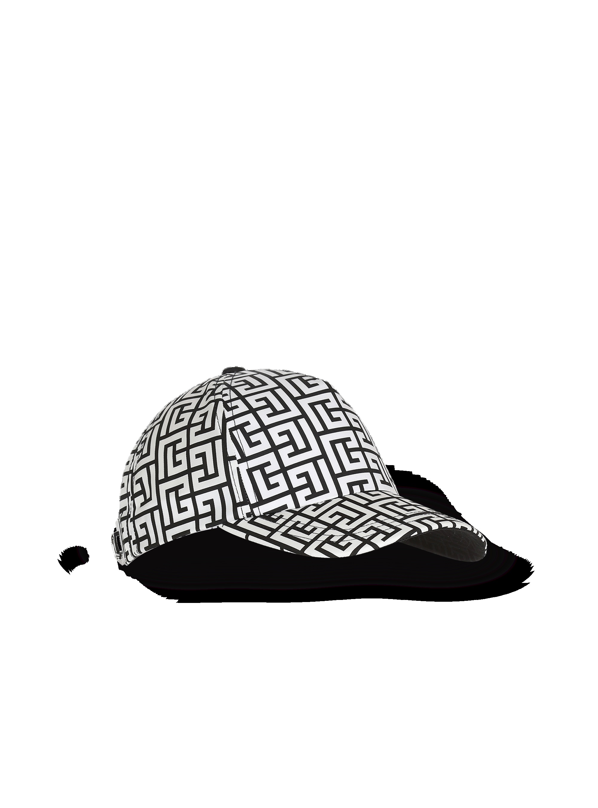 Nylon cap with Balmain monogram - 3