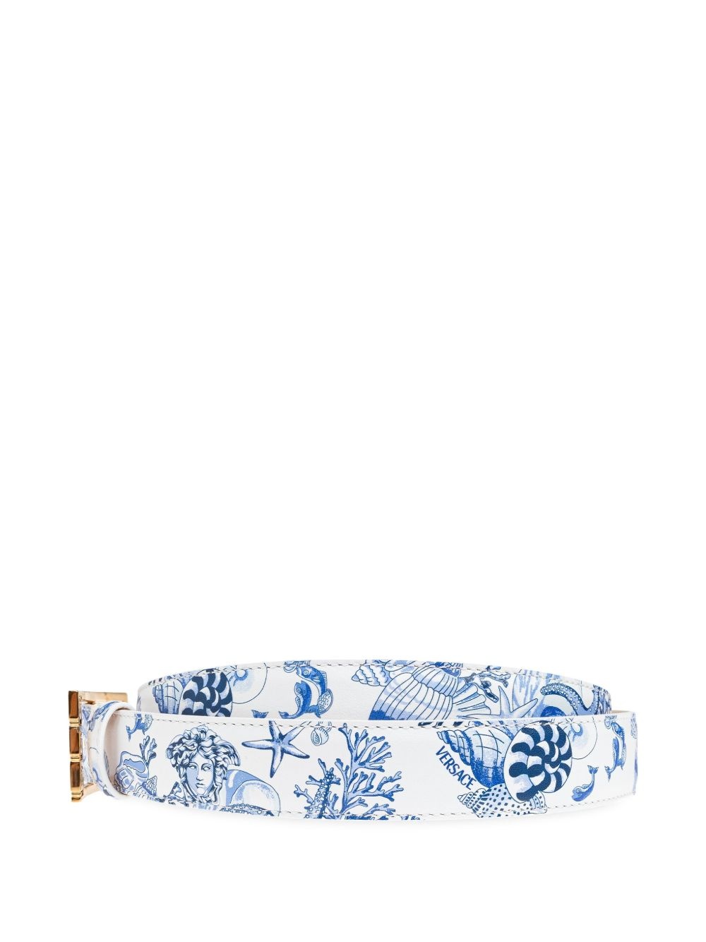Coral Theatre-print belt - 3