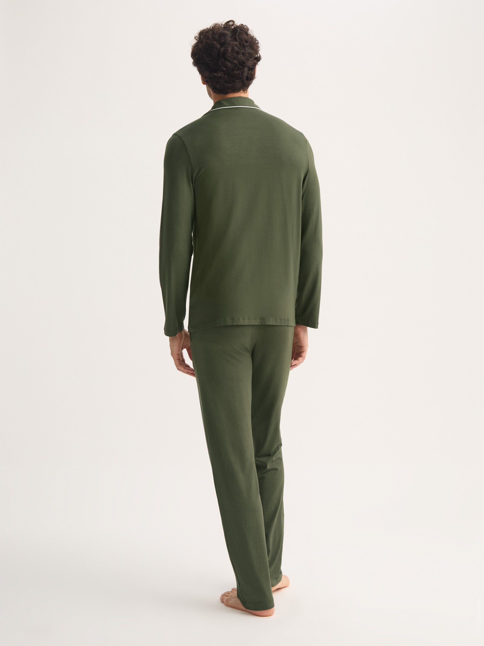 Men's Pajamas Basel Micro Modal Stretch Evergreen - 3