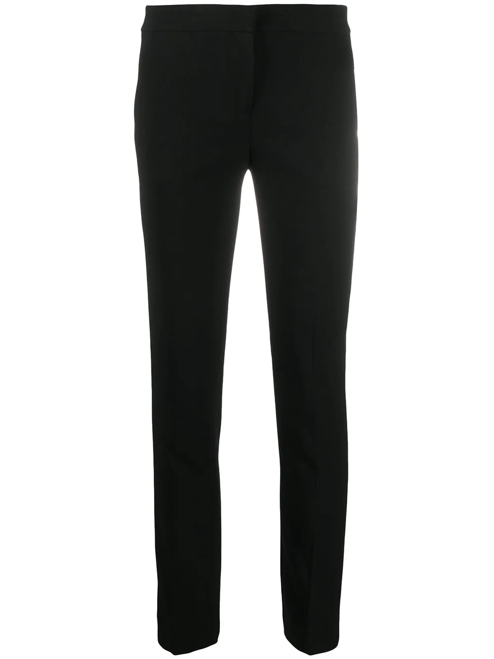 mid rise straight leg trousers - 1