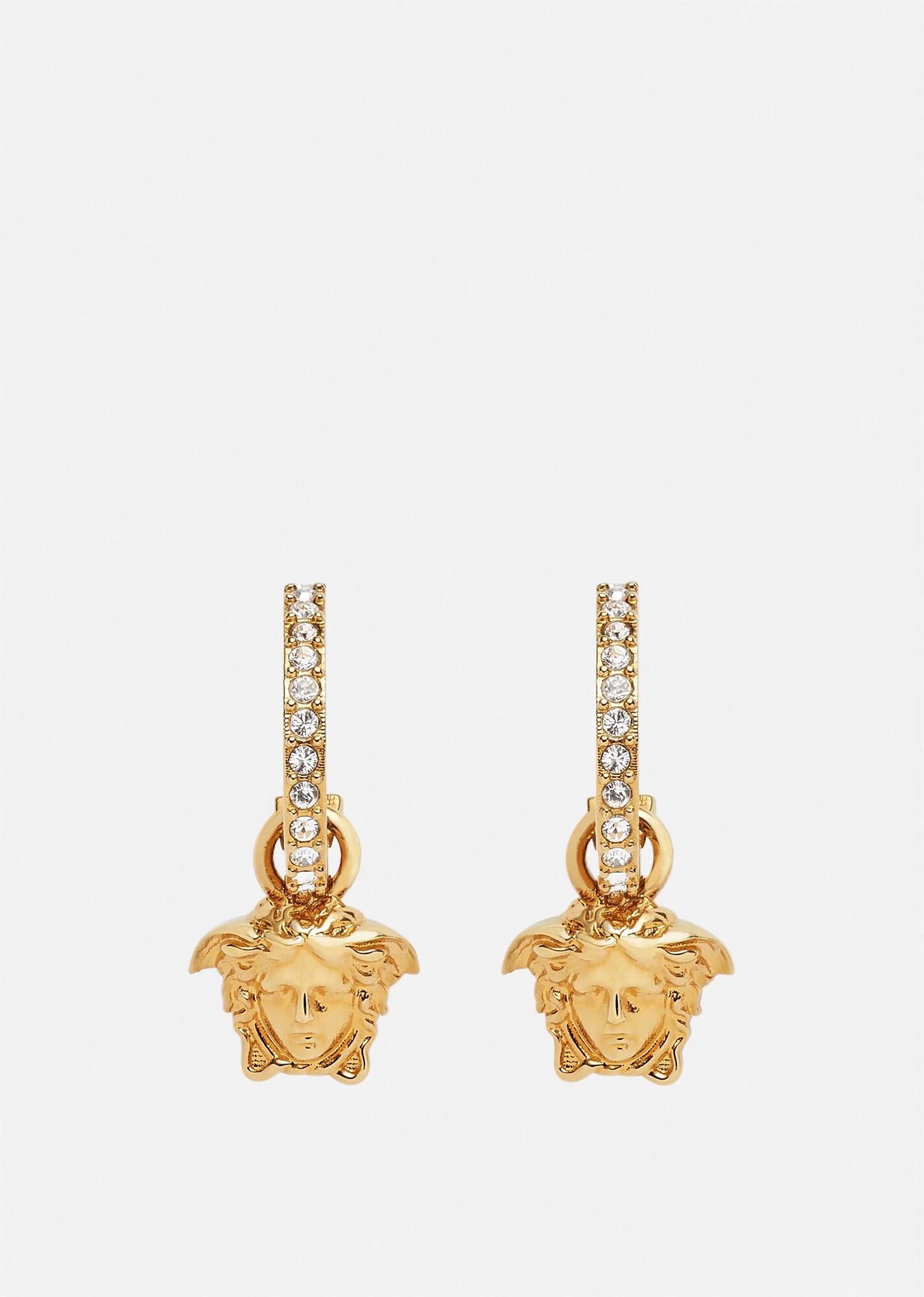 La Medusa Crystal Drop Earrings - 1