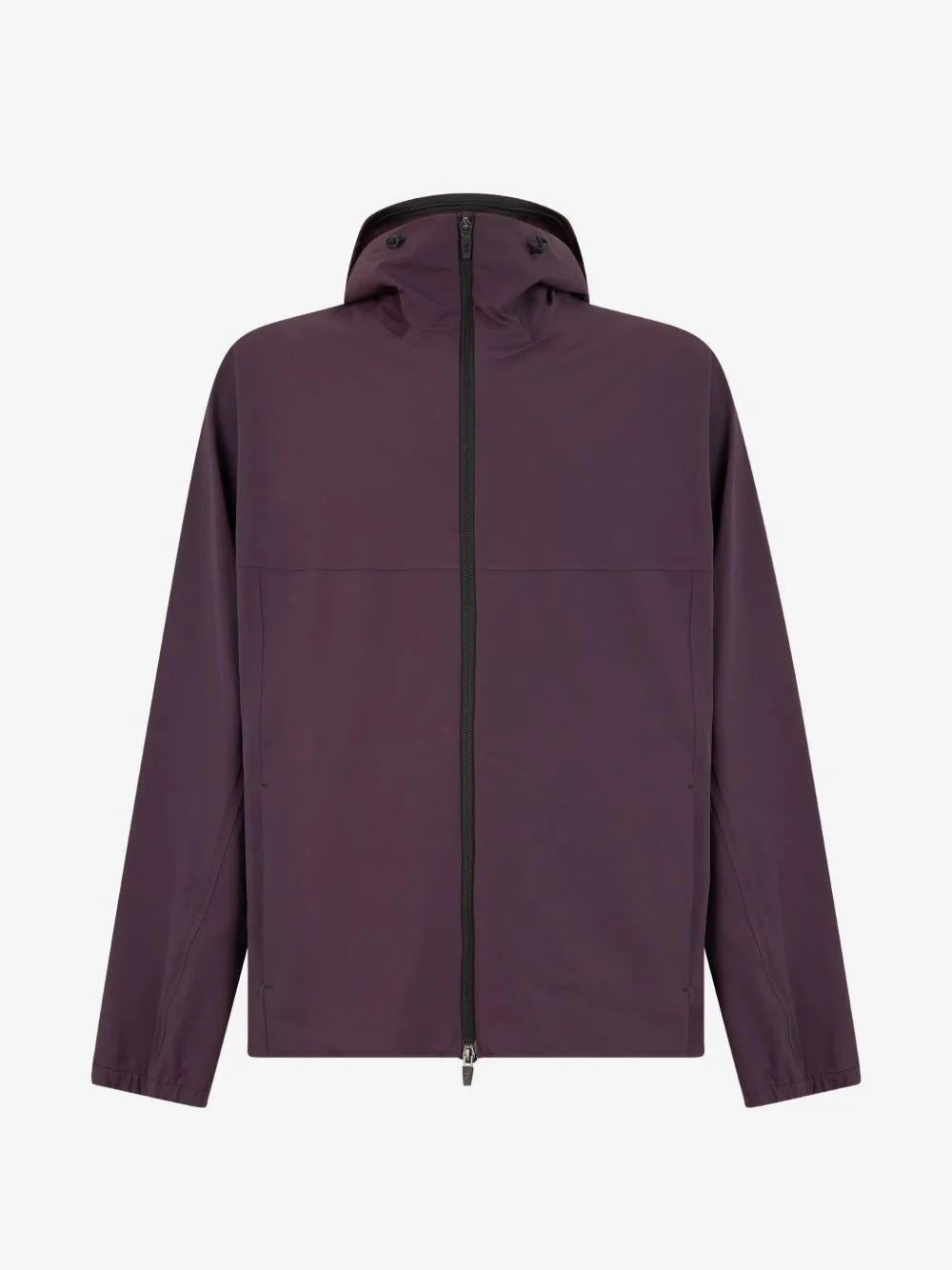 zip-up hooded jacket - 1