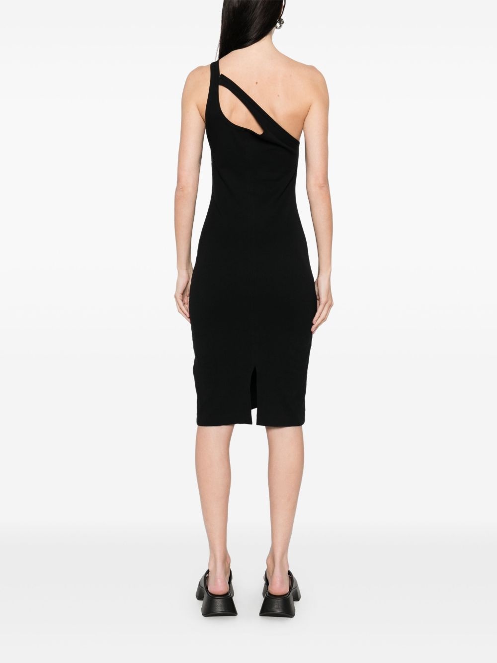 ribbed midi dress - 4