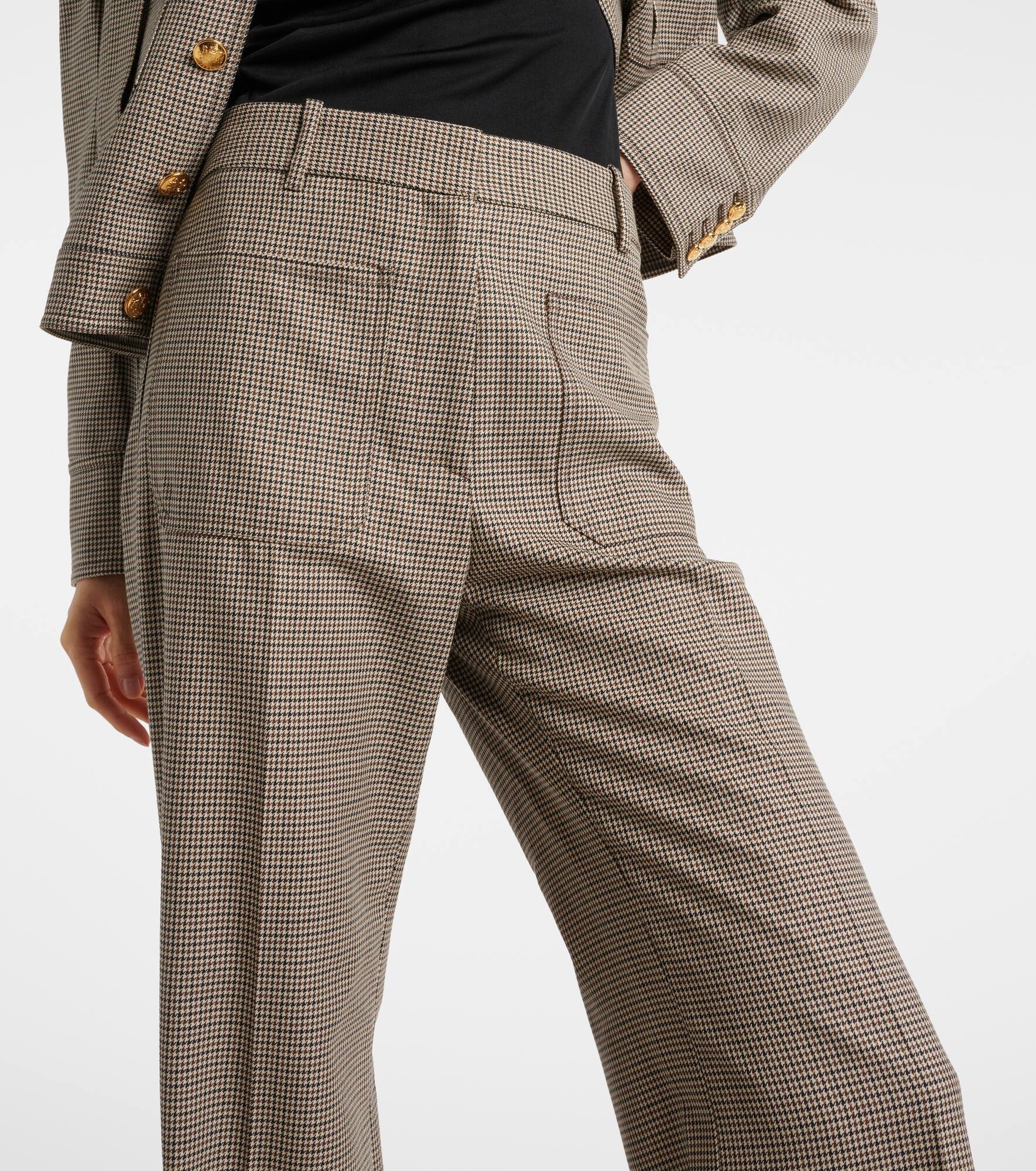 Christophe virgin wool flared pants - 4