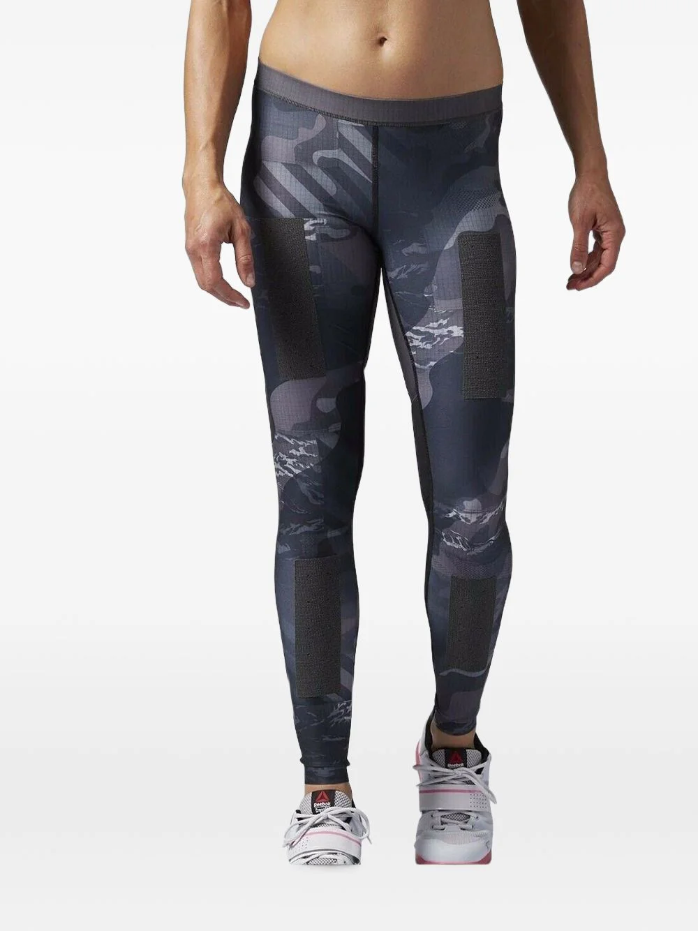 Crossfit panelled compression leggings - 1