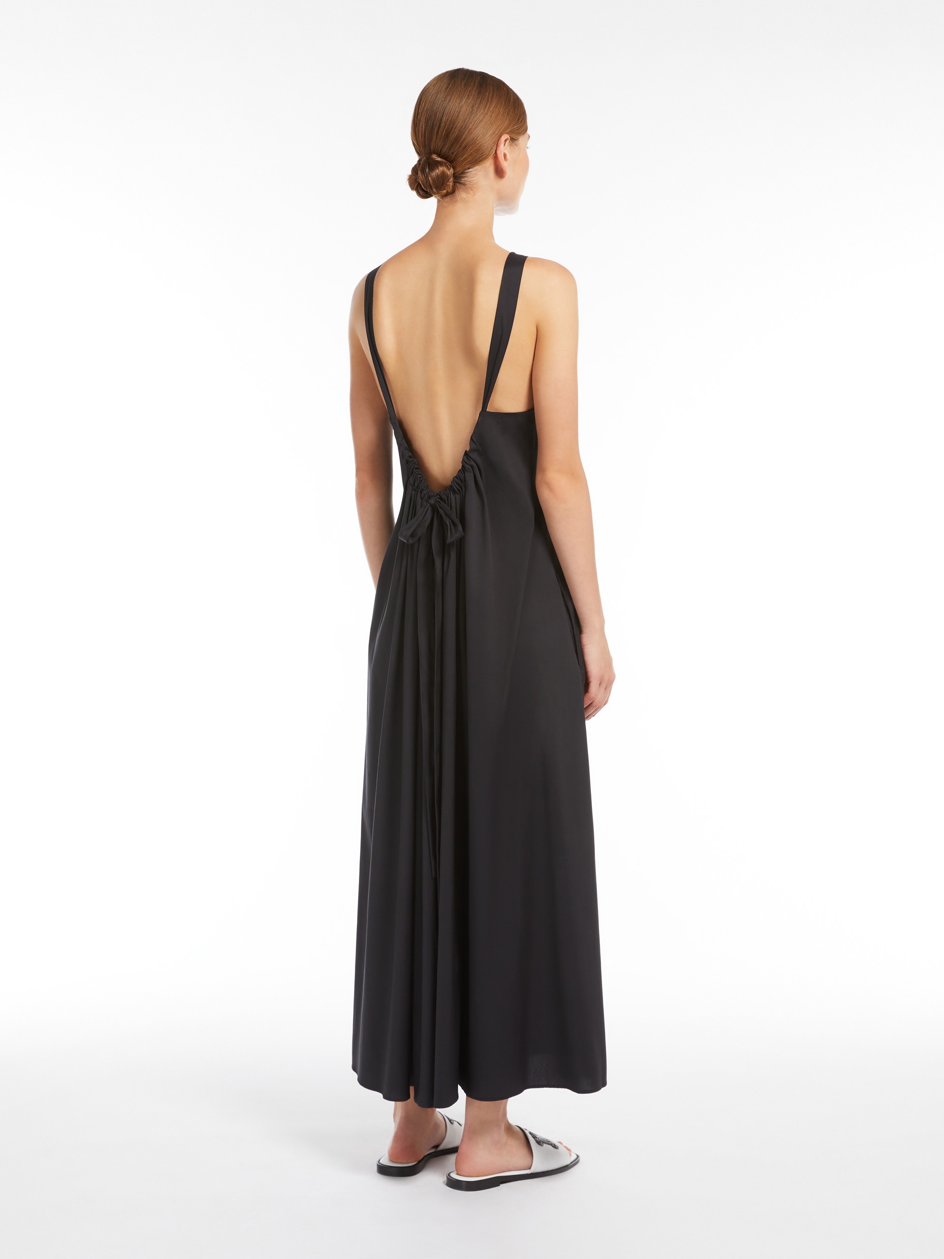 ROMEA Flowing cotton poplin dress - 4