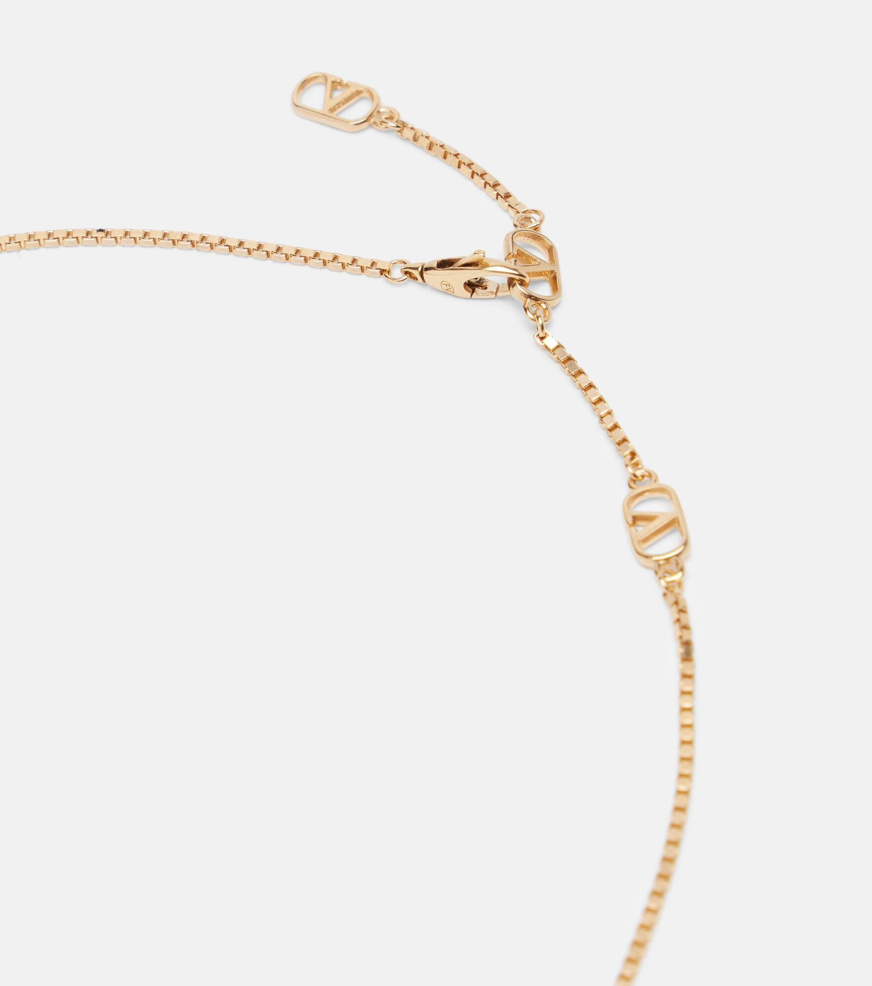 Cœur Royal embellished pendant necklace - 4